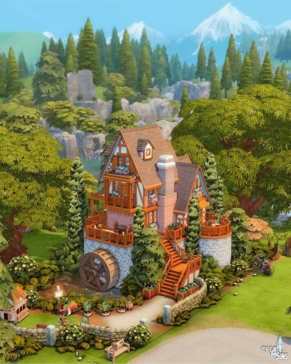 Tudor Cottage || no CC 
Hi! This is my  entry for #simmerkhai10k challenge hosted by <a href="/simmerkhai/">Khai 🌞🇵🇸</a> 🩵 
Have a great weekend! <a href="/TheSims/">The Sims</a> #SIMS4 #TheSims <a href="/LosSimsES/">Los Sims</a> <a href="/EA/">Electronic Arts</a>