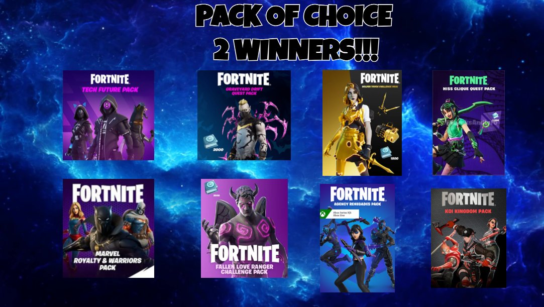 Yt_A1pHA_n1's tweet photo. PACK OF CHOICE - X2 WINNERS!!!
Follow - @Yt_A1pHA_n1 &amp; @bd0ubl3  
🫂Tag a friend
♥️  Like this tweet
🔄Retweet this tweet

Ends 48 hours. https://t.co/TK1Gafyzx4
