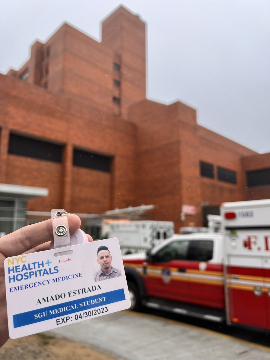 Amado L. Estrada 🩺 (@amadolestradamd) on Twitter photo Had an amazing time at <a href="/LincolnEM/">Lincoln EM Residency</a> elective rotation. Thank you everyone for a supportive & enriching experience. See you during #Match2024 !!!
#MedTwitter #EMBound Had an amazing time at <a href="/LincolnEM/">Lincoln EM Residency</a> elective rotation. Thank you everyone for a supportive & enriching experience. See you during #Match2024 !!!
#MedTwitter #EMBound