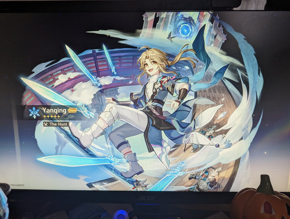 PurelyBex's tweet image. I'm really lucking out with the wishes on #HonkaiStarRail 
Within 20 wishes I got both of these guys on the standard banner....