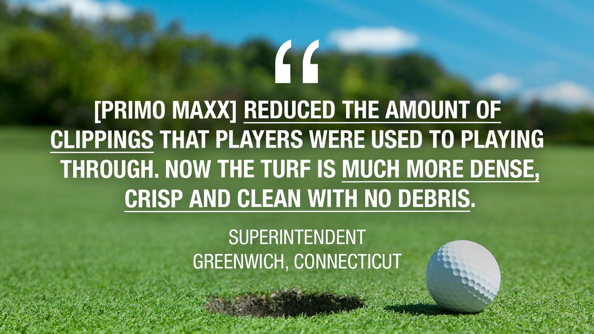 SyngentaTurf's tweet photo. Weโve got 3๏ธ decades of helping superintendents achieve denser, healthier turf under our belt with Primo PGR. See what superintendents are saying about our current formulation #PrimoMaxx and learn more: https://t.co/J58hDaFYzu
#PrimoTurns30 #Time4PrimoMaxx https://t.co/OMdN9eqoVv