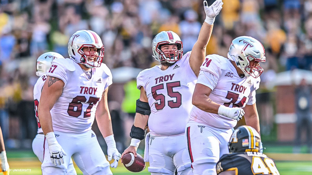 Patriots's tweet image. Another Andrews on the OL.

@jakeandrews55 | @TroyTrojansFB