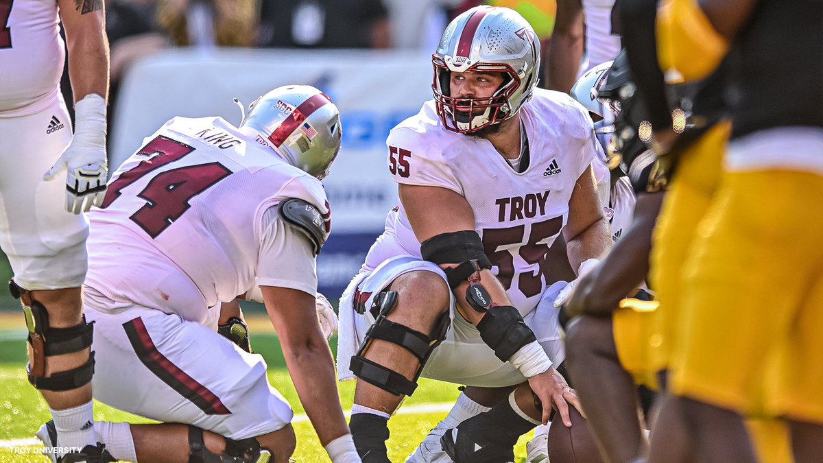 Patriots's tweet image. Another Andrews on the OL.

@jakeandrews55 | @TroyTrojansFB