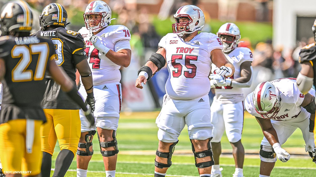 Patriots's tweet image. Another Andrews on the OL.

@jakeandrews55 | @TroyTrojansFB