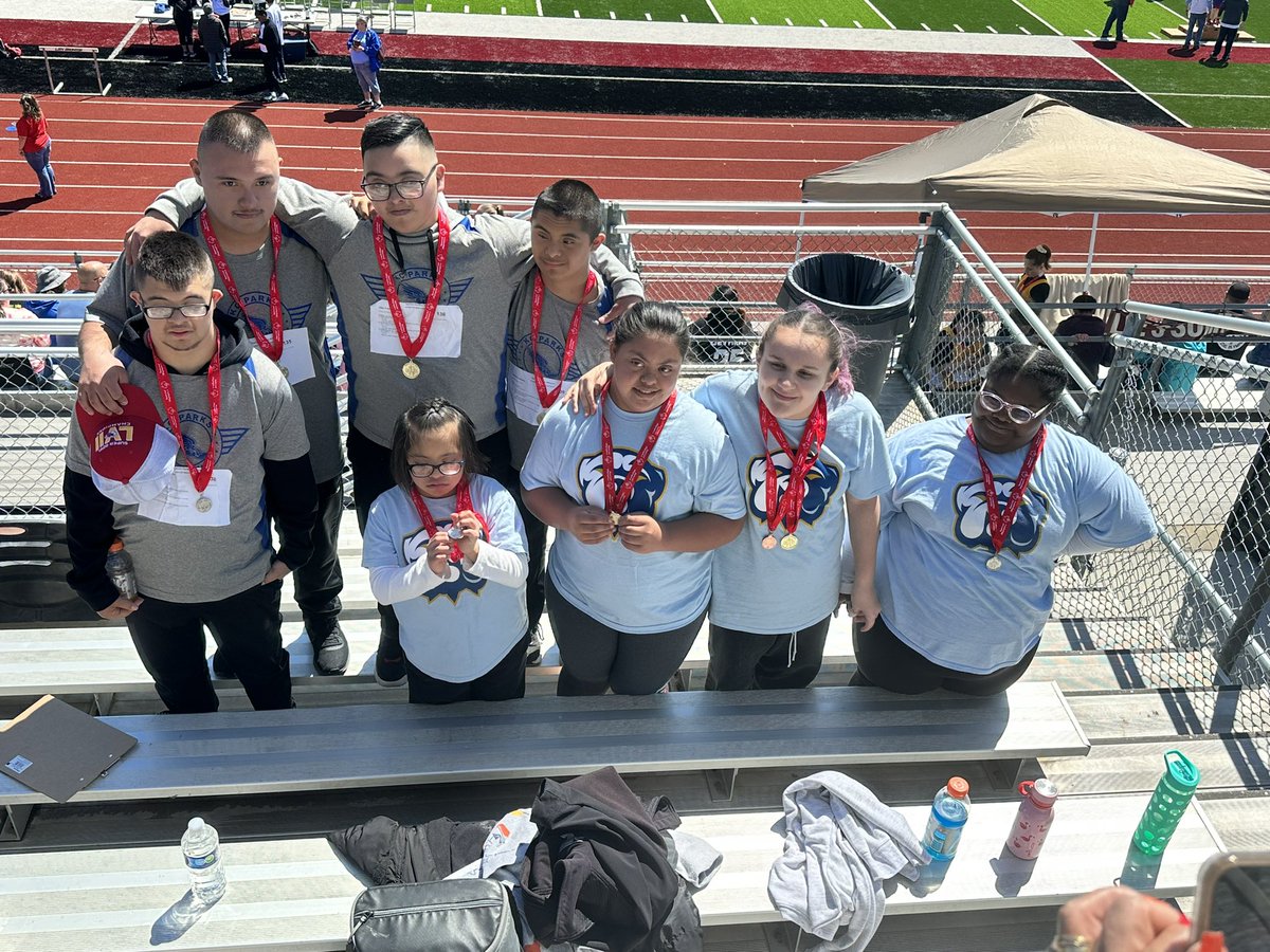 GMS Special Olympics Team is racking up the medals today! #FutureStrong #PlayForward