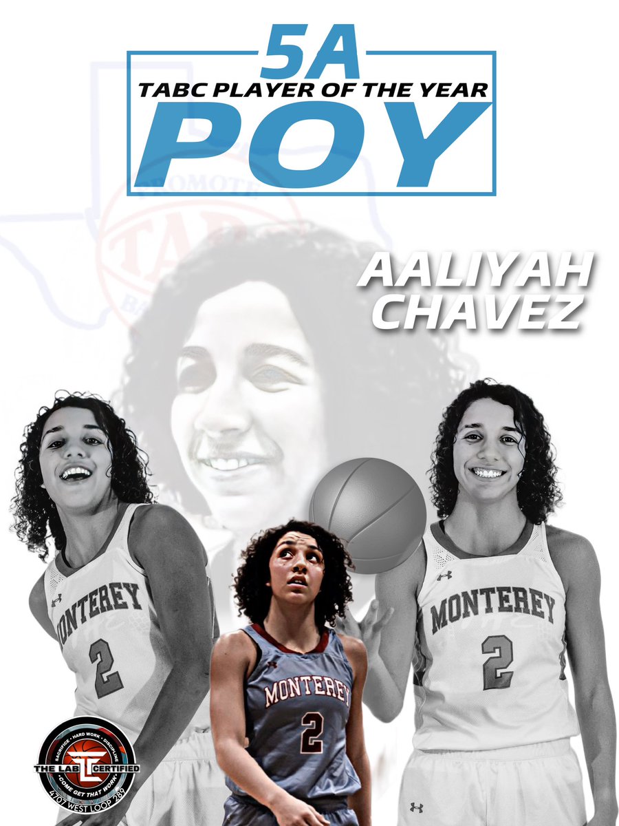 AALIYAH2CHAVEZ's tweet photo. THANK YOU @Tabchoops 

PLAYER OF THE YEAR 5A https://t.co/Odyd0v18Xs