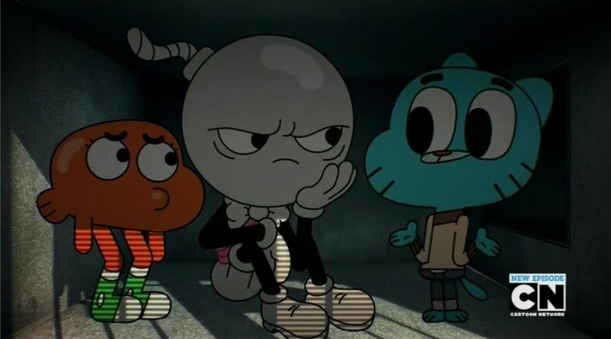 MatthewJGrisha1's tweet photo. TAWoG: The Lesson (1990s cel style)
#theamazingworldofgumball #cartoonnetwork #1990sstyle #celstyle #redraw #fanart #digital #filmgrain #benbocquelet #hannabarbera https://t.co/yAgNlsHhyG