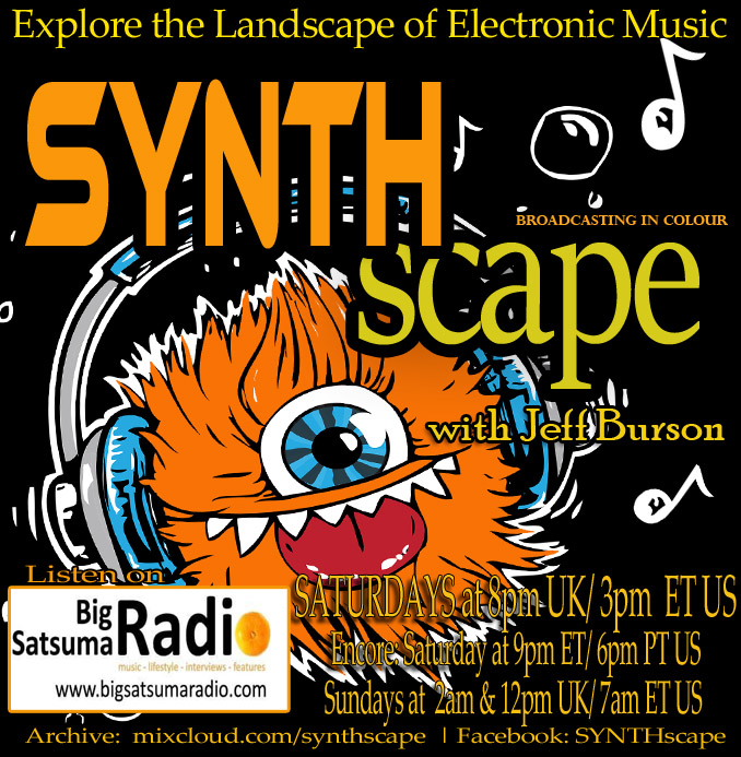SYNTHscape with Jeff Burson (@synthscaperadio) on Twitter photo Listen to SYNTHscape- April 29 -#Music by <a href="/redcell23/">Red Cell</a> <a href="/Ruinedconflict/">Ruined Conflict</a> , <a href="/minusheart/">minusheart_official</a> , @vogonpoetryband , <a href="/rudeawakening69/">The Rude Awakening music project</a> , <a href="/EisfabrikMusic/">EisfabrikMusic</a> , and more- Saturday at 8pm UK / 3pm ET US. On Big Satsuma Radio . - -⭐ Listen on Big Satsuma Radio : bigsatsumaradio.com Listen to SYNTHscape- April 29 -#Music by <a href="/redcell23/">Red Cell</a> <a href="/Ruinedconflict/">Ruined Conflict</a> , <a href="/minusheart/">minusheart_official</a> , @vogonpoetryband , <a href="/rudeawakening69/">The Rude Awakening music project</a> , <a href="/EisfabrikMusic/">EisfabrikMusic</a> , and more- Saturday at 8pm UK / 3pm ET US. On Big Satsuma Radio . - -⭐ Listen on Big Satsuma Radio : bigsatsumaradio.com