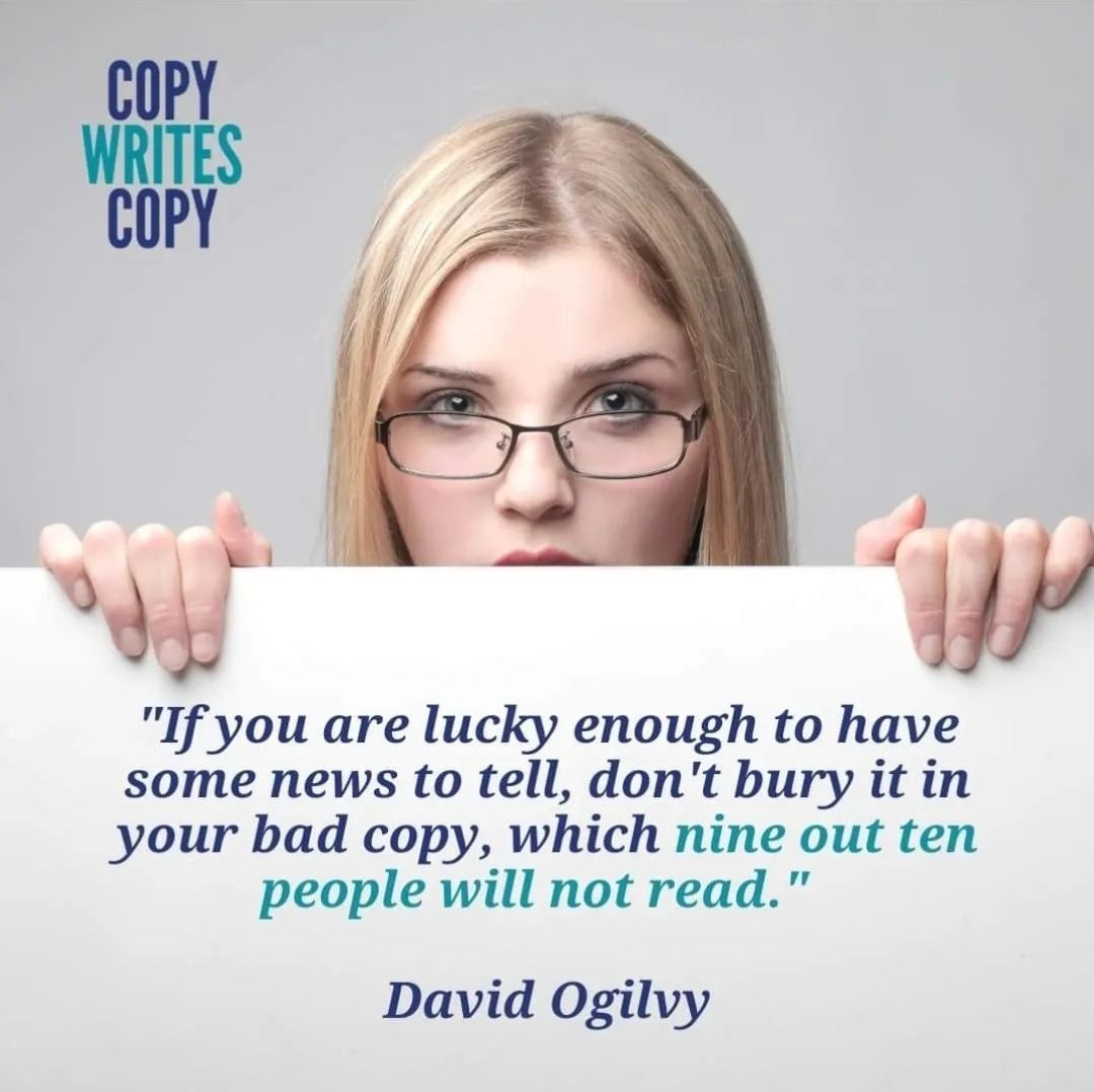 CopyWritesCopy1's tweet image. Get decent copy from us instead, you small business genius you!

copywritescopy.com

#SmallBusinessSaturday
