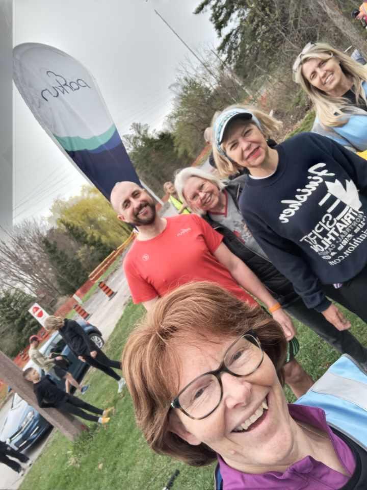 ParkrunKanata's tweet photo. So excited to have Councillor @cathycurry_88 as our Run Director this morning for our 200th parkrun! We also had Bayward Councillor @tm_Kavanagh  join us.  What a great turnout! More pics to follow after parkrun coffee 🥰
#loveparkrun #kanatanorth #bayward https://t.co/6me7MrGLZ6