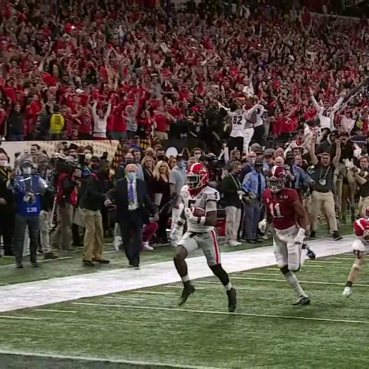 SEC Network on Twitter "Kelee Ringo's picksix is one of the greatest moments in