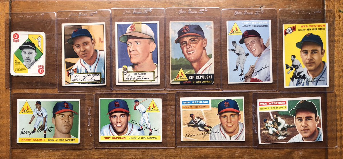 TwinsAlmanac's tweet photo. With the addition of Jerry Kindall’s 1958 rookie card, I now have every @Topps card of a Minnesota high school graduate from the 1950s. https://t.co/1nSG4vweTi