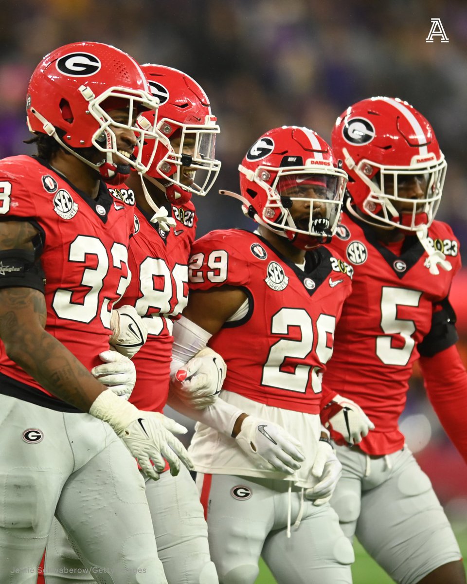 TheAthletic's tweet photo. The Eagles liked what they saw from Georgia's defense in 2021.

Philadelphia has now drafted five players from that team:

◽️Jordan Davis
◽️Nakobe Dean
◽️Jalen Carter
◽️Nolan Smith
◽️Kelee Ringo https://t.co/360uGIeAfS