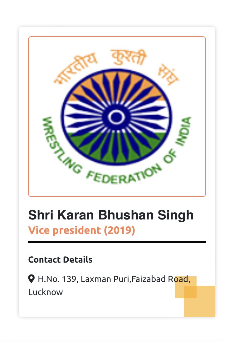 How many of you know that Brijbhushan’s son Karan Bhushan Singh is the Vice-President of the same WFI? 

Have you seen any Sanghi crying ‘dynasty’ here?
