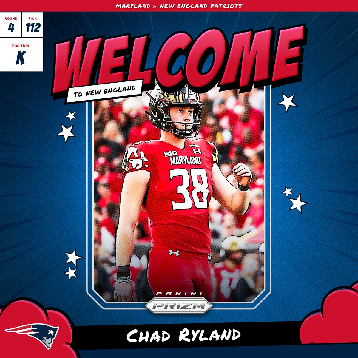 Claiming a kicker. Welcome to New England, @C_Ryland38!