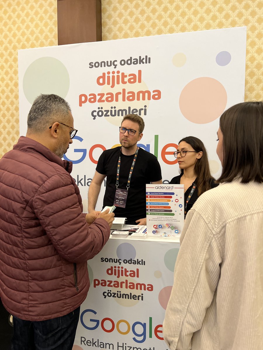 aldenard's tweet photo. 27 Nisan Denizli E-Ticaret &amp; E-İhracat Konferansı  
Etkinliğin platin sponsoru ve konuşmacısı olarak "Google Ads'in E-Ticaret'e Katkıları" konusuna değindik...    

https://t.co/caTVqxeoyh 

https://t.co/6QuuaFUJef

@anilgundogantr https://t.co/lyZQNuVwkp