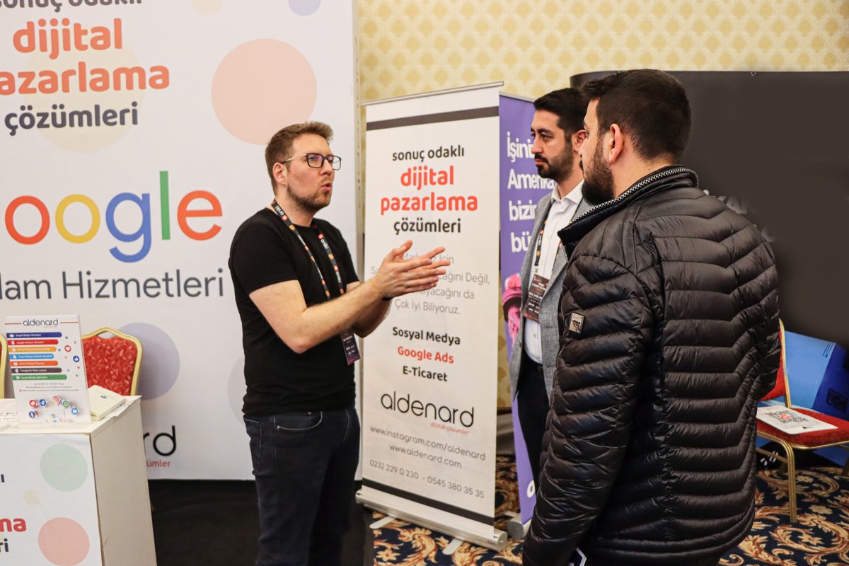 aldenard's tweet photo. 27 Nisan Denizli E-Ticaret &amp; E-İhracat Konferansı  
Etkinliğin platin sponsoru ve konuşmacısı olarak "Google Ads'in E-Ticaret'e Katkıları" konusuna değindik...    

https://t.co/caTVqxeoyh 

https://t.co/6QuuaFUJef

@anilgundogantr https://t.co/lyZQNuVwkp