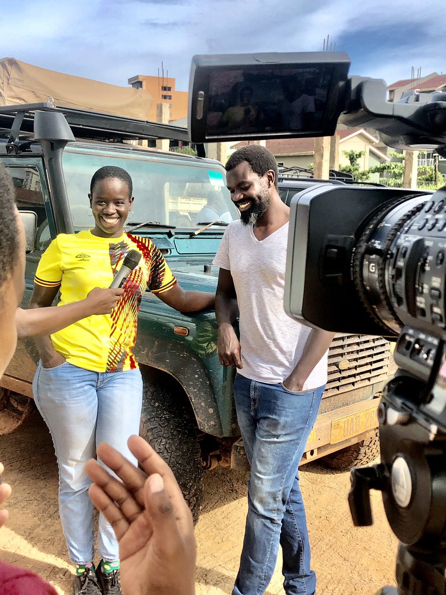 Interviewing the Kampala’s latest celebs! 😃
#AfricaByRoad