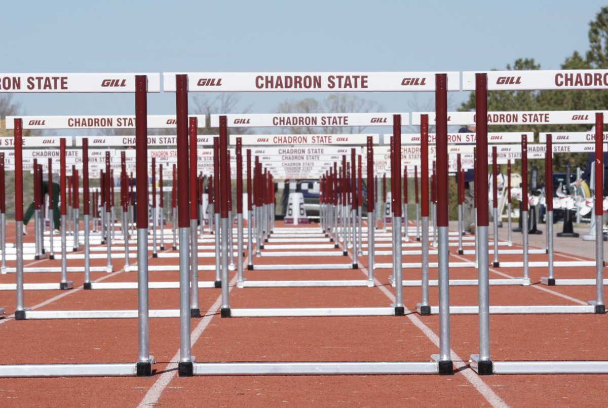 SteveTrembly's tweet photo. Suns out and the weather is looking great for day 2 of the RMAC Outdoor Championships here at Chadron State! @RMAC_SPORTS @csceagles https://t.co/Mnp3wctGM1