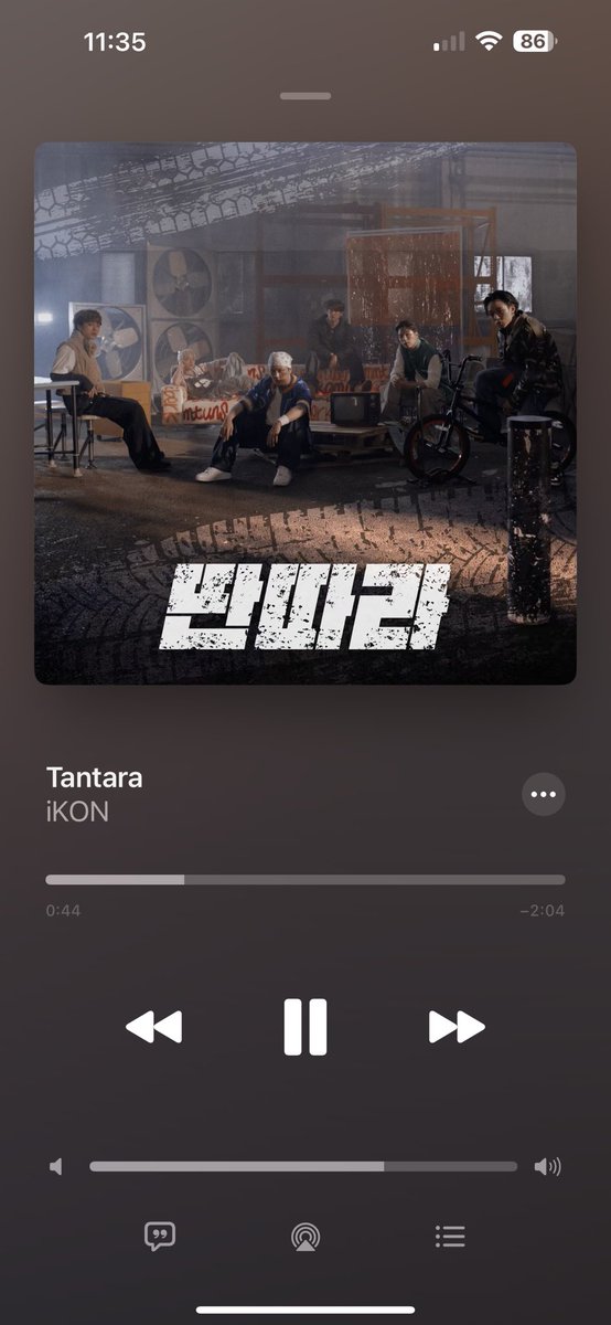 Chuchaaesthetic's tweet photo. Salí de las tinieblas solo para decir STREAM TANTARA @iKONIC_143 https://t.co/GPIm2GVbnA