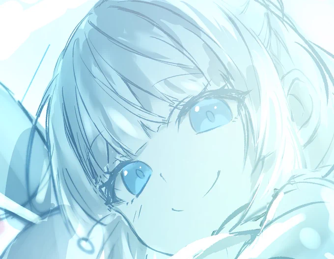 お顔可愛く描けました!