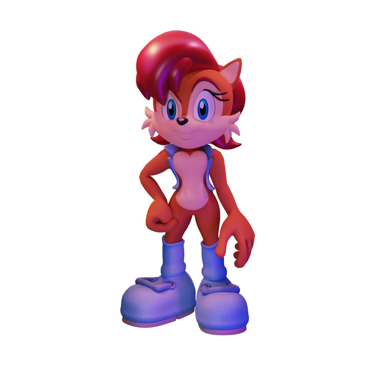angel_annab's tweet photo. Sally Render!
#SonicTheHedeghog #sonicrender #Sallyacorn #blender #blender3d #3drender https://t.co/SqOvy6wMP2