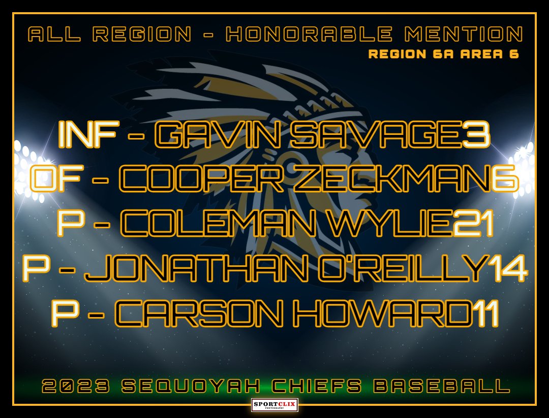 Sequoyah Chiefs Baseball tweet media