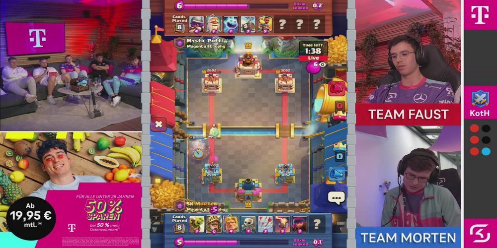 LiveMacs's tweet photo. Trymacs ist jetzt Live auf #Twitch und streamt  Clash Royale https://t.co/kIgWw2GWTo @Trymacs https://t.co/7hTD6Bj0L9