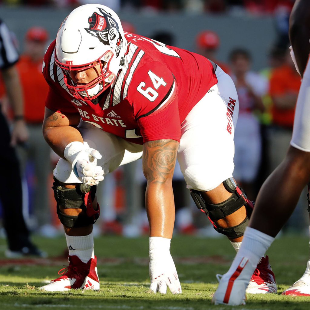 avl_mike's tweet photo. With the 114th pick, the #Panthers 
are selecting OL Chandler Zavala. https://t.co/RZZ0xYsvBd