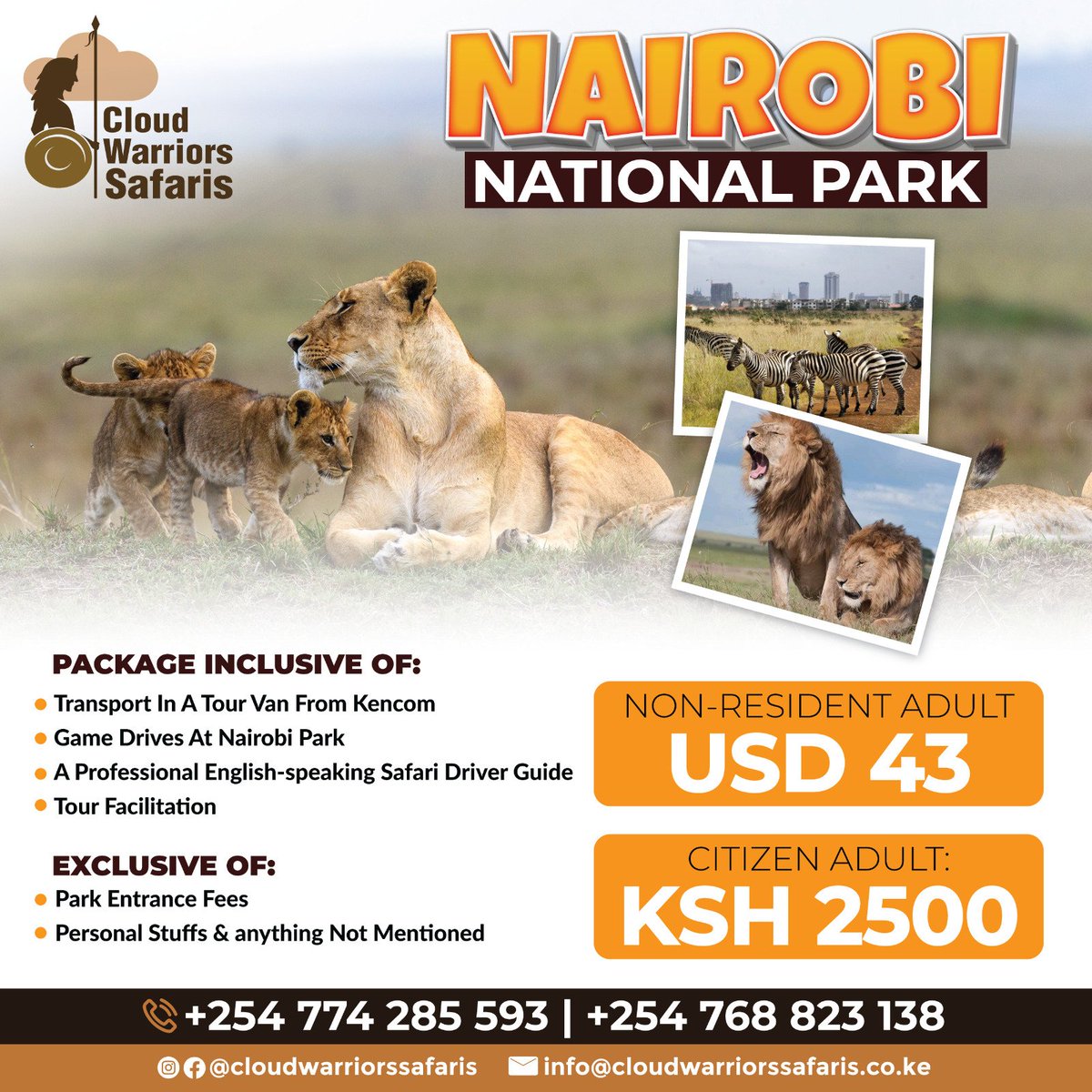 _Allanoo_'s tweet photo. Labor Day special. Is it Amboseli or Nairobi National Park.
Usiboeke kwa nyumba.
Call/WhatsApp+254768823138
#cloudsafaris Riggy G Ineos Ferdinand Omanyala Raila Saitabao Ole Kanchory Pastor Ezekiel #NyashinskiInNakuru
De Zerbi Ogolla Wakadinali https://t.co/5uhBSrWeXm