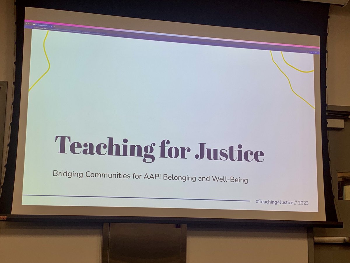 YehCathery's tweet image. #Teaching4Justice: Bridging Communities for AAPI Belonging and Well-Being. So grateful for the conference organizers. ⁦@VirginiaHNguyen⁩ ⁦@stacyyung⁩ ⁦@NaeheeK⁩
