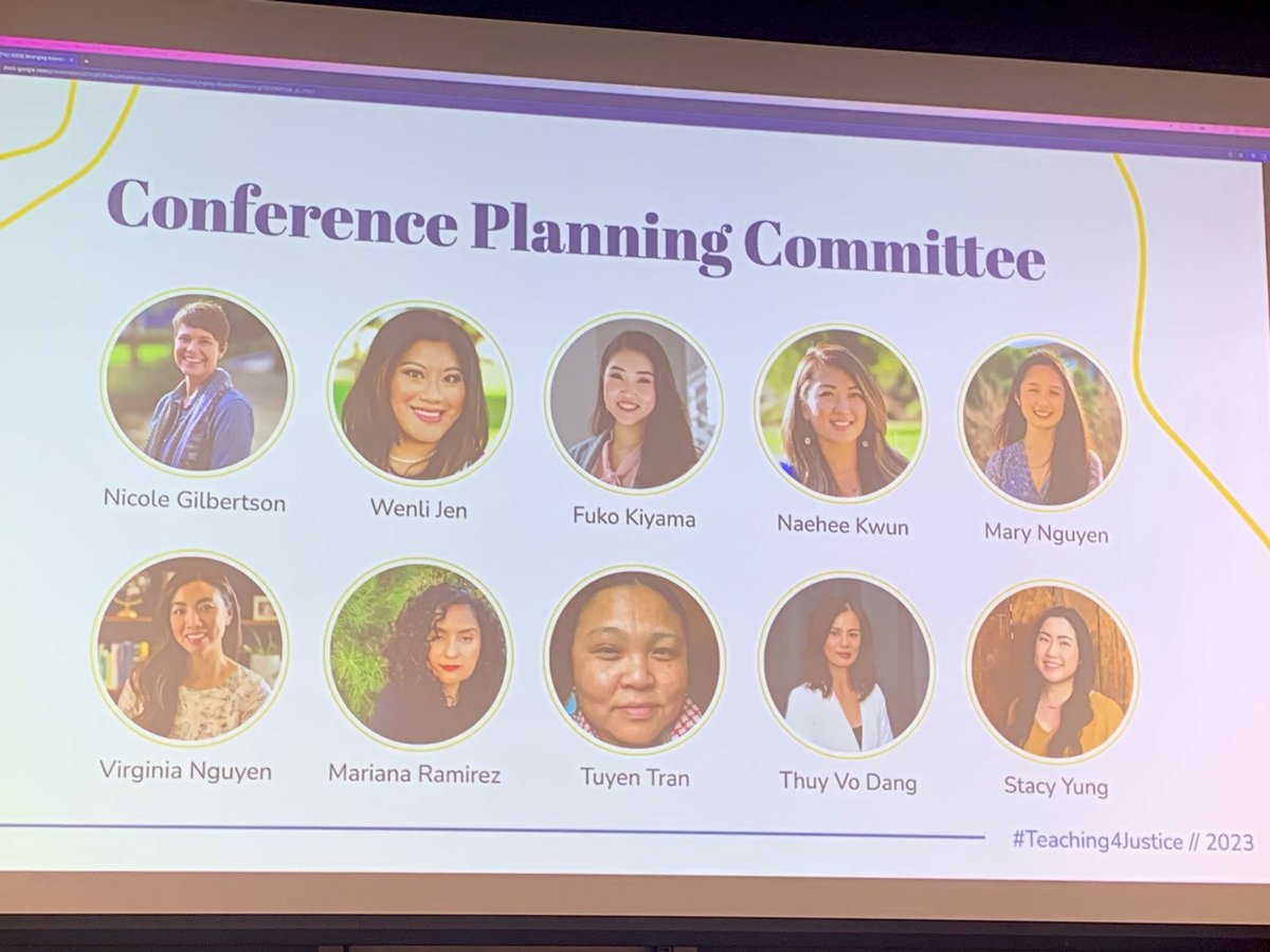 YehCathery's tweet image. #Teaching4Justice: Bridging Communities for AAPI Belonging and Well-Being. So grateful for the conference organizers. ⁦@VirginiaHNguyen⁩ ⁦@stacyyung⁩ ⁦@NaeheeK⁩