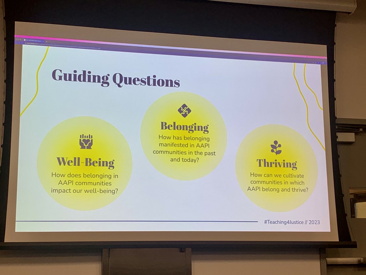 YehCathery's tweet image. #Teaching4Justice: Bridging Communities for AAPI Belonging and Well-Being. So grateful for the conference organizers. ⁦@VirginiaHNguyen⁩ ⁦@stacyyung⁩ ⁦@NaeheeK⁩