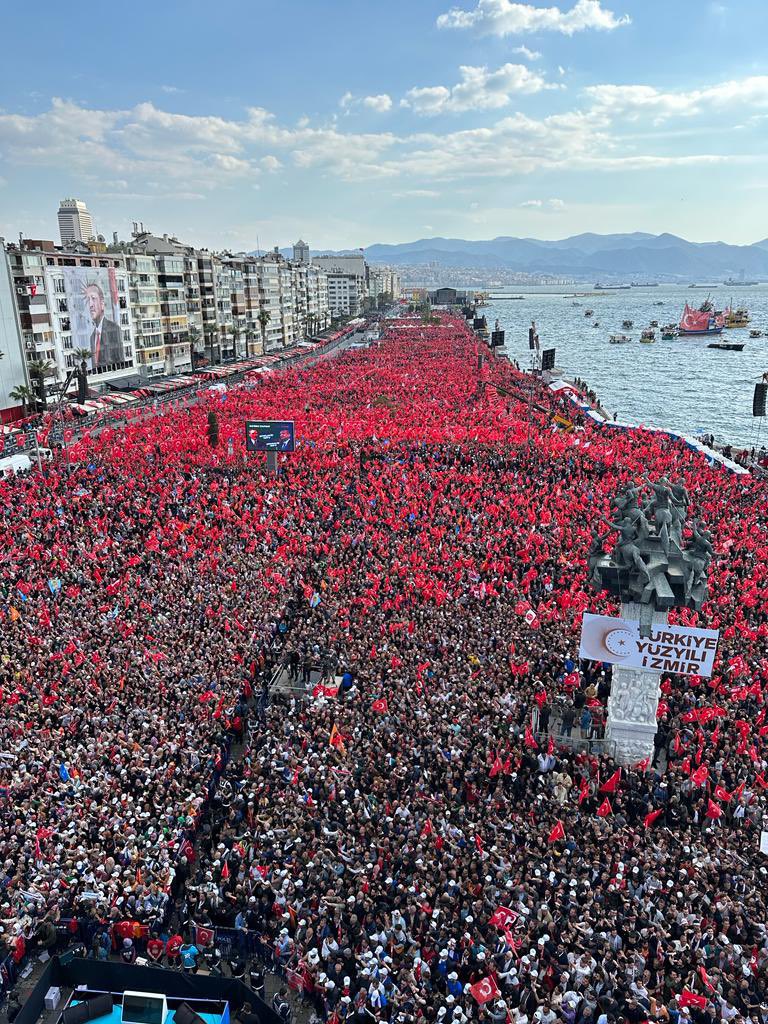 Güzel şehrimiz İzmir bugün tarih yazdı 🇹🇷