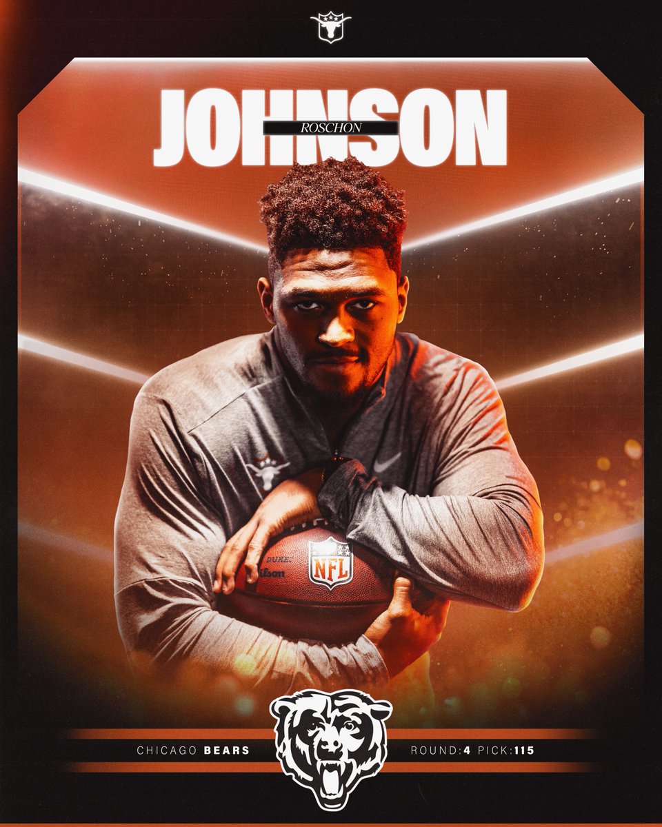 RoJo is going to Chicago!!!

<a href="/roschon/">Roschon Johnson</a> x <a href="/ChicagoBears/">Chicago Bears</a>