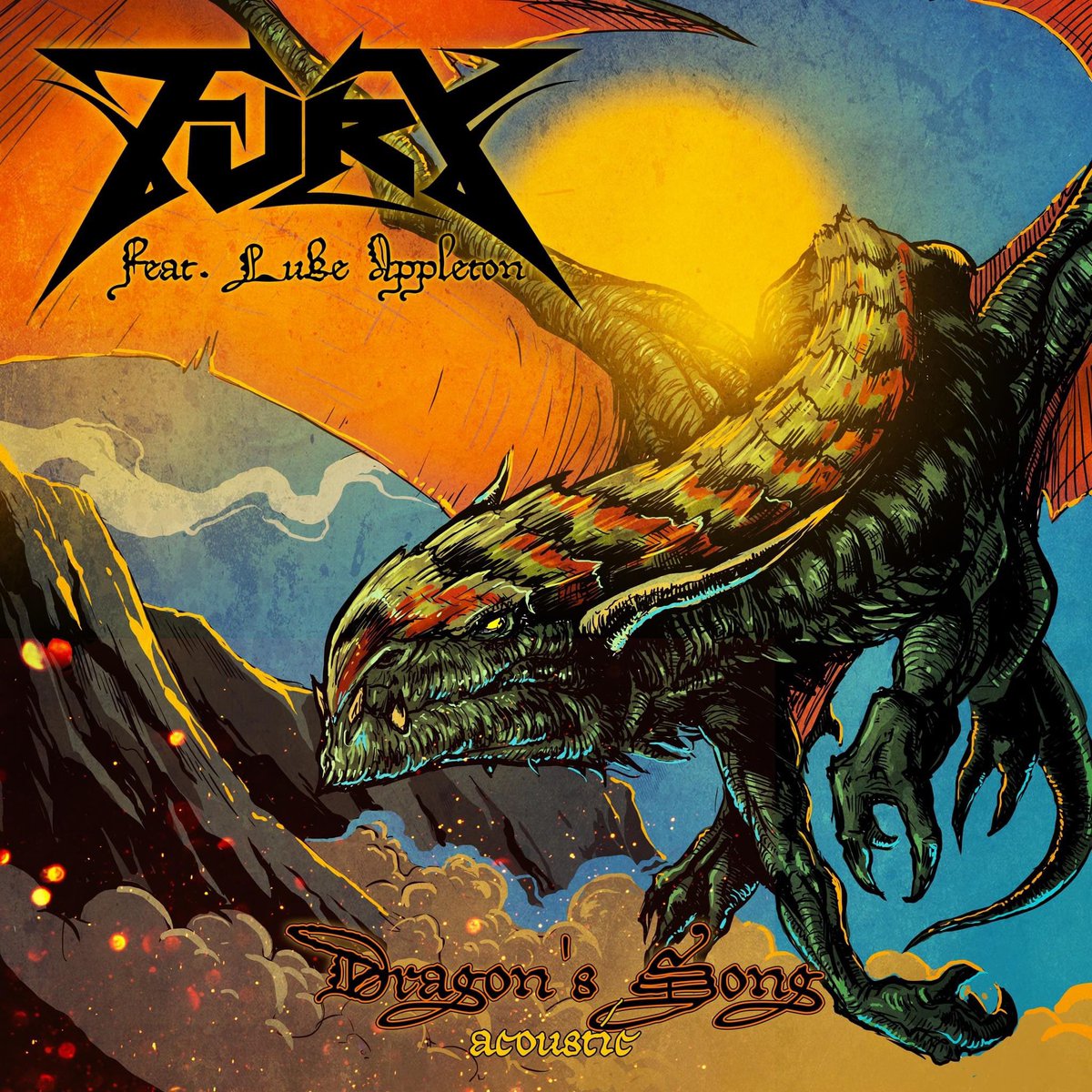 My collaboration video and song with Fury is now available on all streaming platforms! This is, ‘Dragon’s Song’ @furyofficial #lukeappleton #fury @BeckyB_Bass #beckybaldwinbass