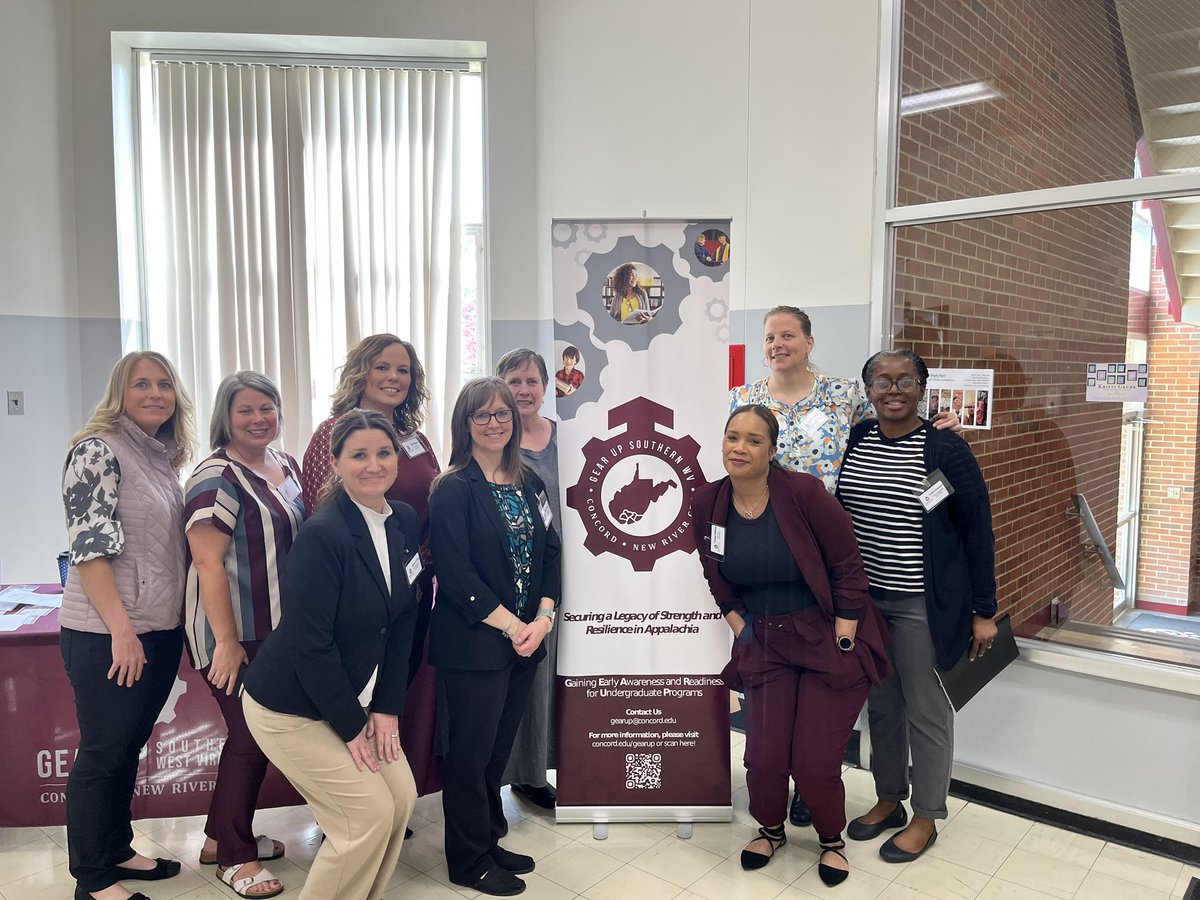 Our #GEARUPSWV staff hard at work this morning meeting with educators, families, and students at the first regional advisory council meeting. #GEARUPworks