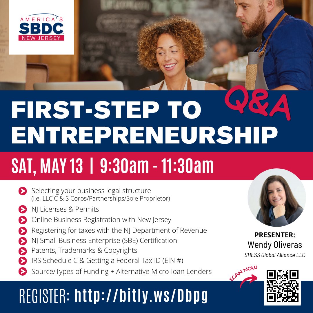 rnsbdc's tweet photo. ❋ First-Step to Entrepreneurship Q&amp;A  ❋
-
ZOOM WEBINAR
Saturday, May 13
9:30 am - 11:30 am
Registration link : https://t.co/LvfRdEKwC0
-
#businessstrategy #newbusinessowner #successfulbusiness #smallbusiness https://t.co/TPOPWYBqPY