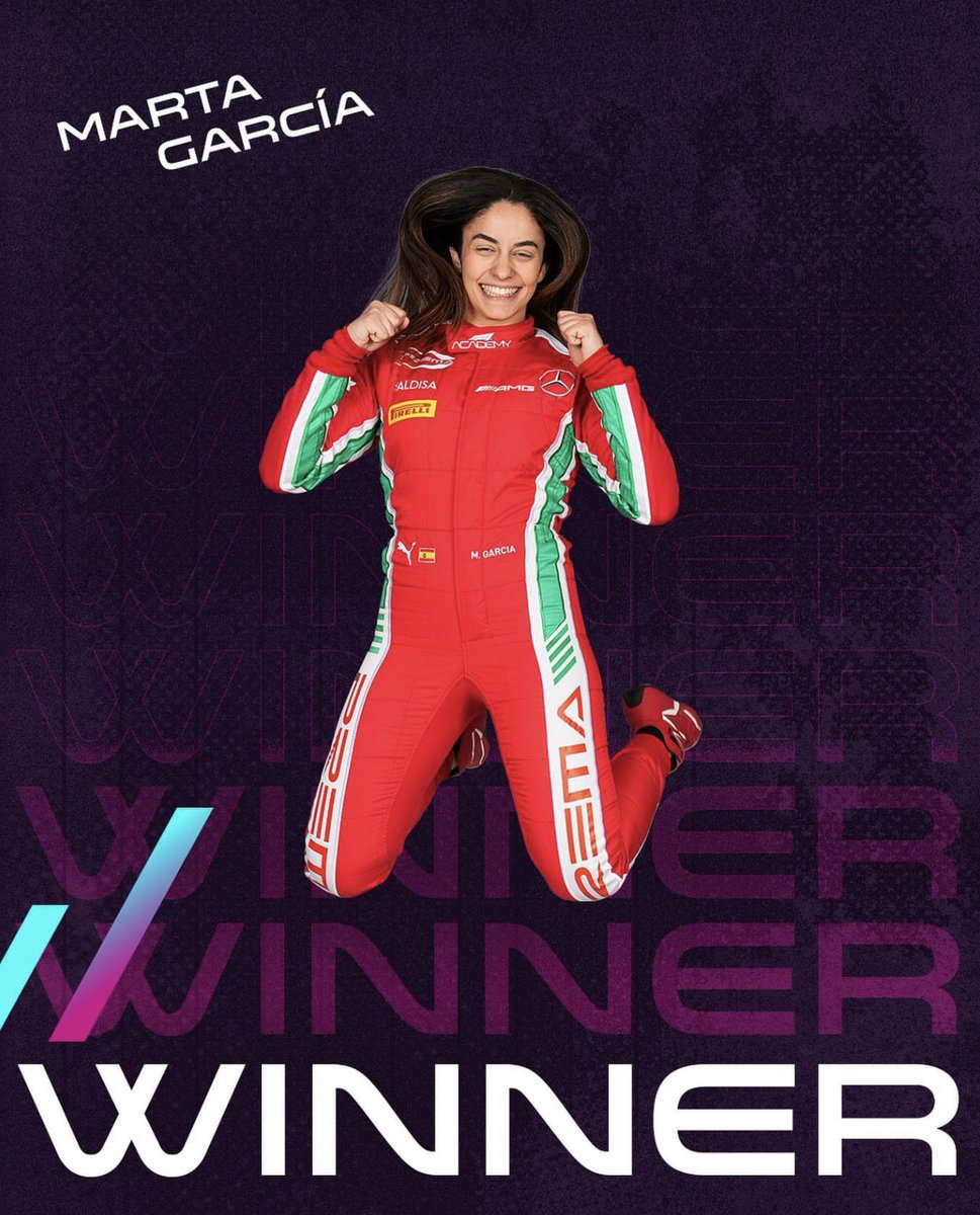martaracing's tweet photo. Winner of Race 3!🏆🤩❤️ so happy!!! Thanks to the team @PREMA_Team https://t.co/5S0UEtClgJ
