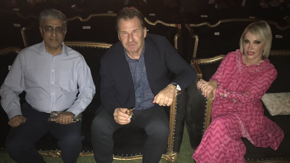 mdaudp's tweet photo. With Sir @NickFaldo006 and Lady Faldo at DHA Golf Club Karachi. Sir Faldo, one of the greatest golfers, is here in Karachi to design Golf Club in DHA City Karachi. @PGATOUR #AsiaTour #DHACity #Karachi #Sindh #Pakistan https://t.co/tXujyXilLZ