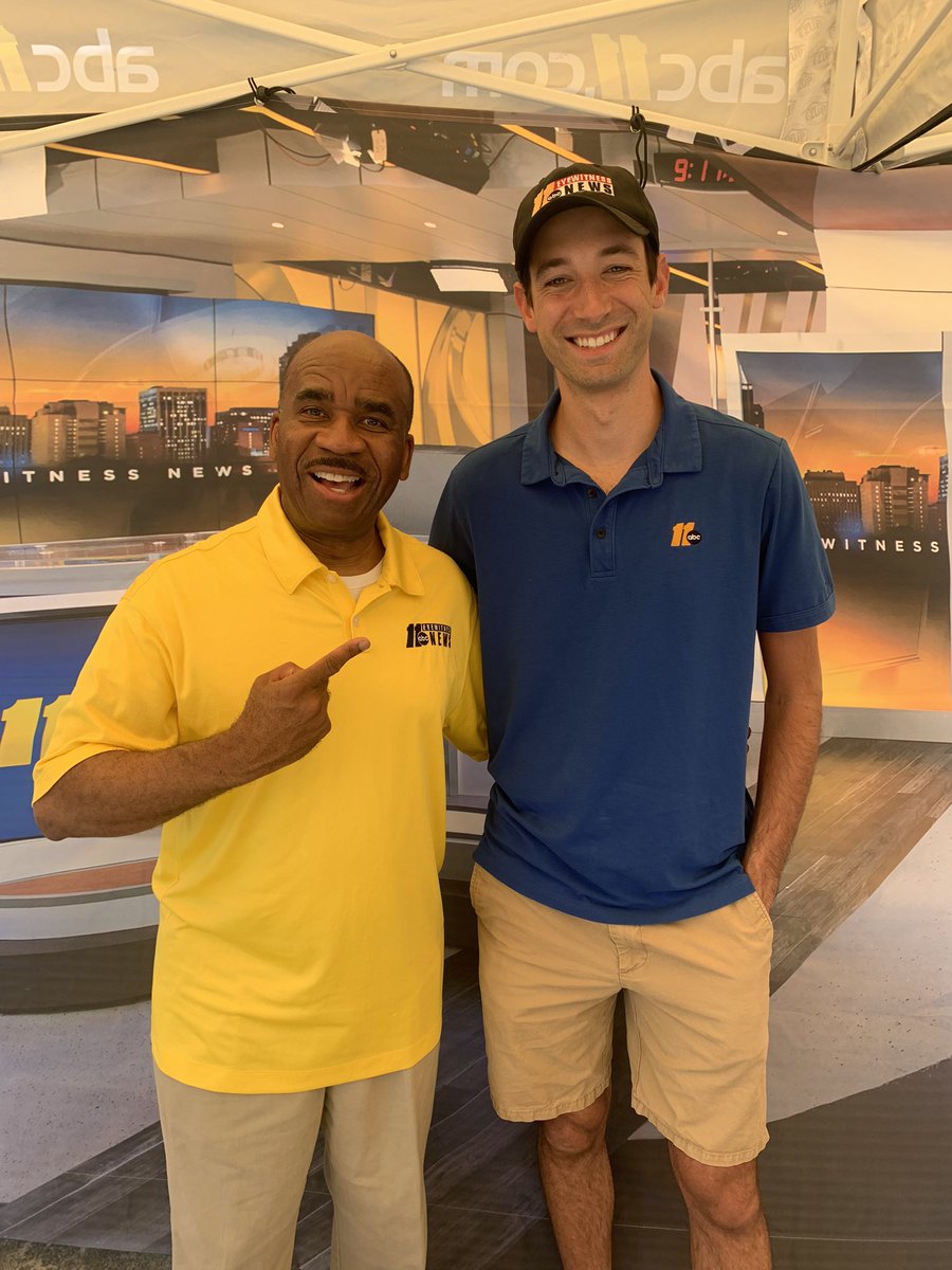 ABC11Together's tweet photo. Join us in Downtown Fayetteville for @thedogwoodfest! #abc11 #abc11together 

w/ @JohnClarkABC11 @MichaelPerchick https://t.co/a5R2XHAggC