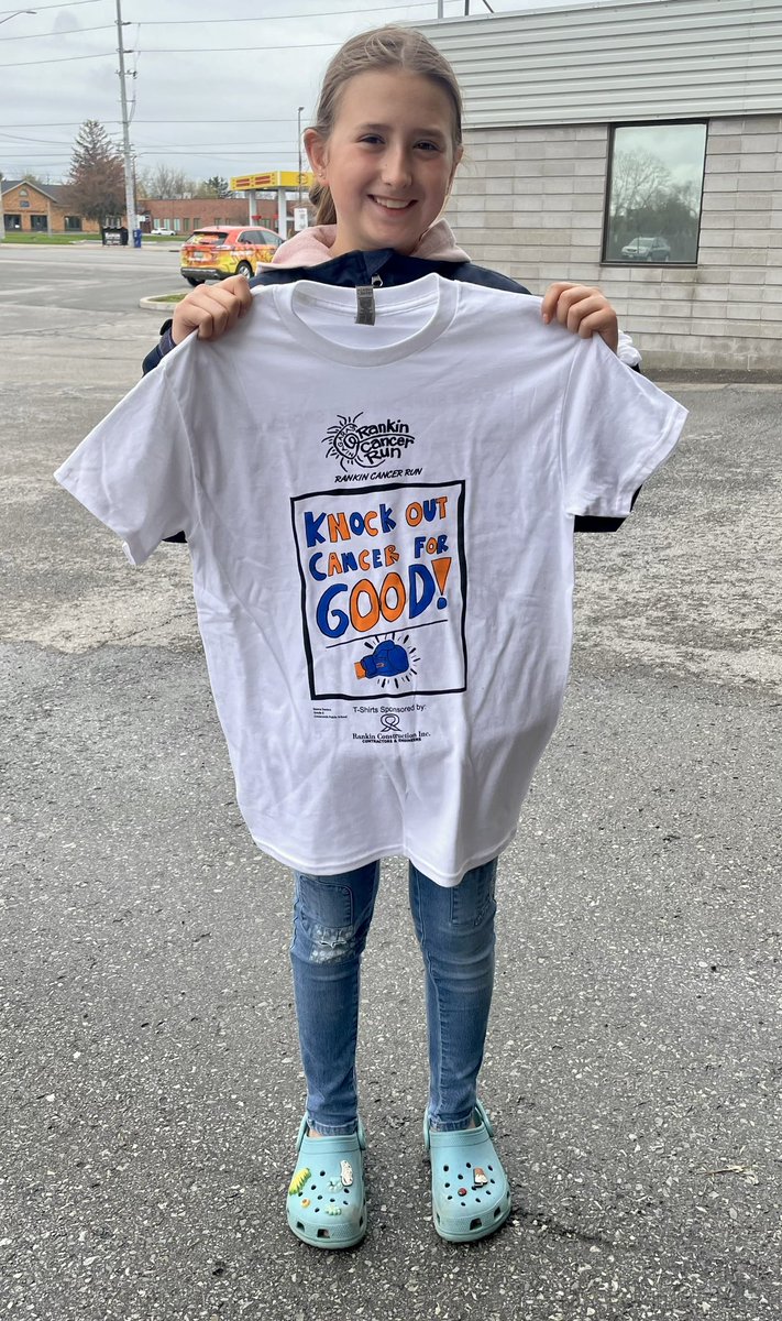 Great to see so many familiar and new faces today so far, such as our awesome <a href="/CrossroadsDsbn/">Crossroads DSBN</a> tshirt design winner!!! Thank you so much!! 

Don’t forget we are at 218 Martindale Road until 3 pm today for tshirt pickup!