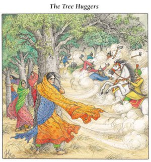 badasswomen21's tweet image. Amrita Devi 🥺

#protectourtrees #treehuggers #chipkomovement