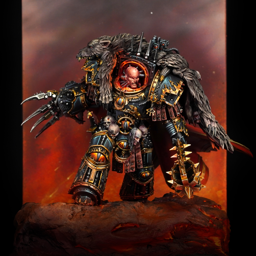 HorusLegions's tweet photo. Check out Horus' miniature painted by @StudioGiraldez at Everguild's #WarhammerFest stand.
Take part in the contest to take it home with you, and don't miss the painting process video!
https://t.co/Yv48AGcc9W
#WarpforgeFest #LegionsFest #warpforge40k #HorusLegions #40k #wh40k https://t.co/wC7B3q1HnZ