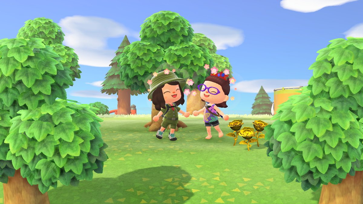 PuranormalCorb's tweet photo. Got to visit a friend! #AnimalCrossing #ACNH #NintendoSwitch https://t.co/eQdh5CwUTS