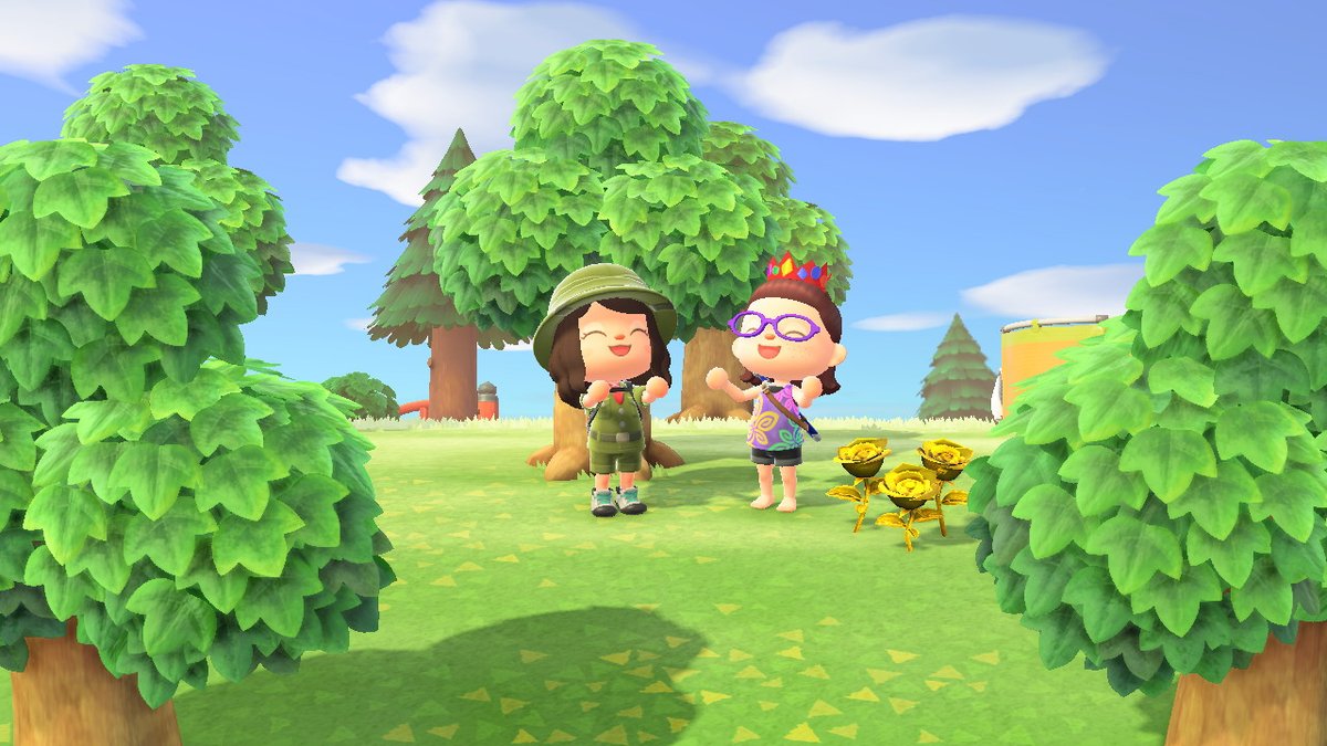 PuranormalCorb's tweet photo. Got to visit a friend! #AnimalCrossing #ACNH #NintendoSwitch https://t.co/eQdh5CwUTS