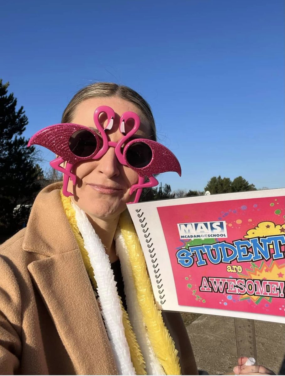 Happy birthday to an amazing Principal and friend!  Enjoy your day Christie!