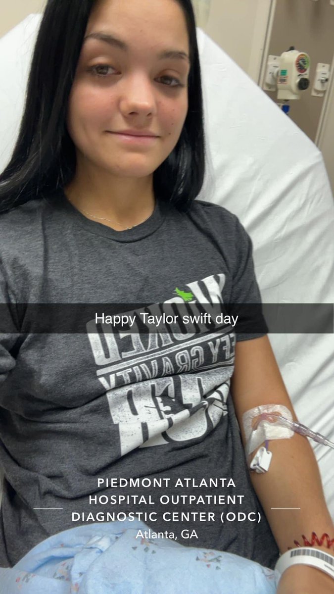 coley716's tweet photo. Took my niece to see @taylorswift13 in Atlanta and she decides to get sick and visit the ER less than 5 hours until show time. #TaylorSwift #erastouratlanta #Swifties #ErasTour #TaylorSwiftErasTour https://t.co/OwPHvgziFF