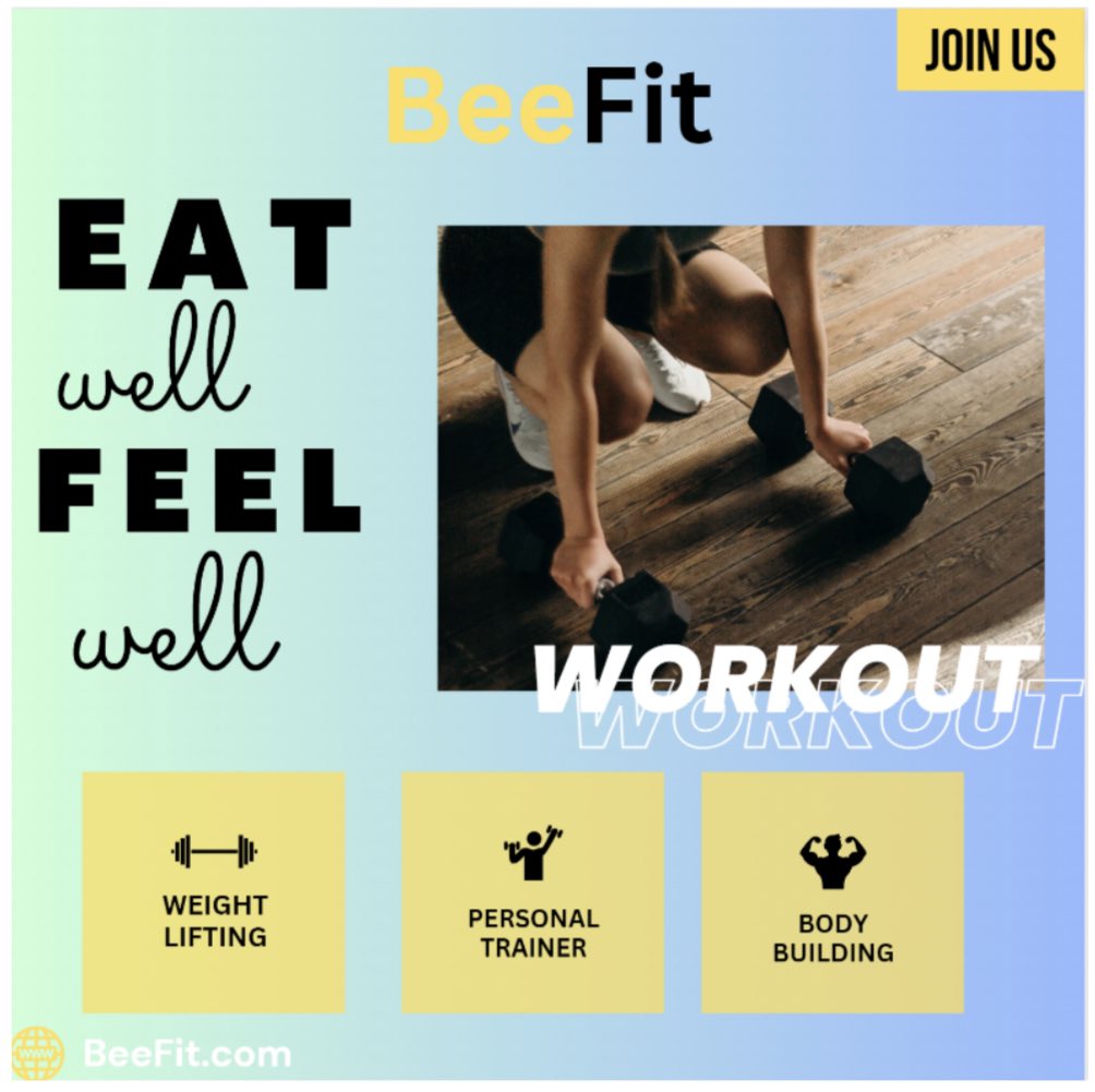 BeeFit20's tweet photo. We are BeeFit๐ Offering personal training and nutritious programs, with personal trainers to help meet your goals #Beefit #Gym https://t.co/VPcUzHxAix