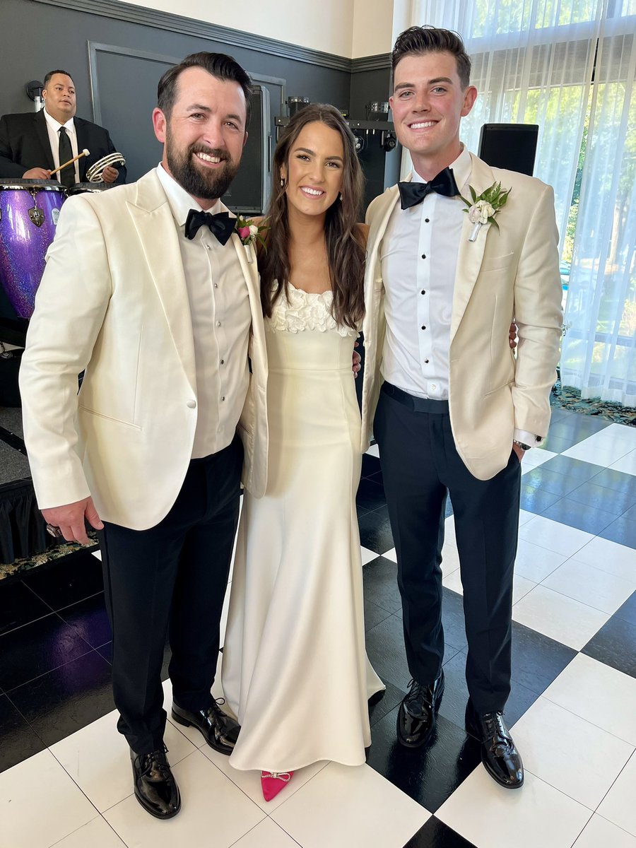 CorbinYoungFCA's tweet photo. Had a great time celebrating The Masters in Georgia at this Red Raider royal wedding with our @TTU_FCA family.

Congrats @charlotteteeter and @codymasters32! https://t.co/hdFqOdmpVn